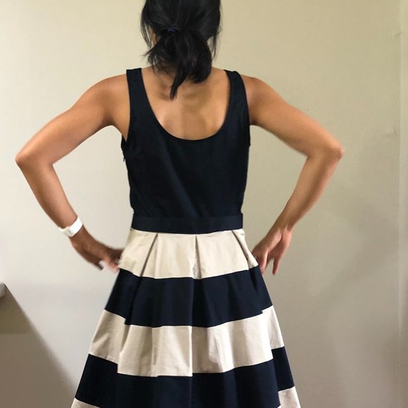 NWT. Banana Republic Cotton A-Line Dress - Picture 4 of 11